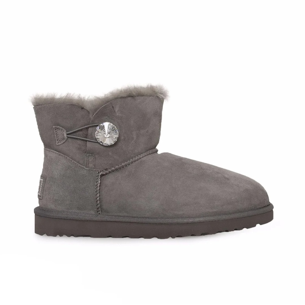 UGG MINI BAILEY BUTTON BLING BOOTS